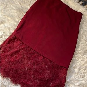 red skirt